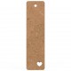 Semn Carte Blank 15x4 cm Inima Perforata Colt