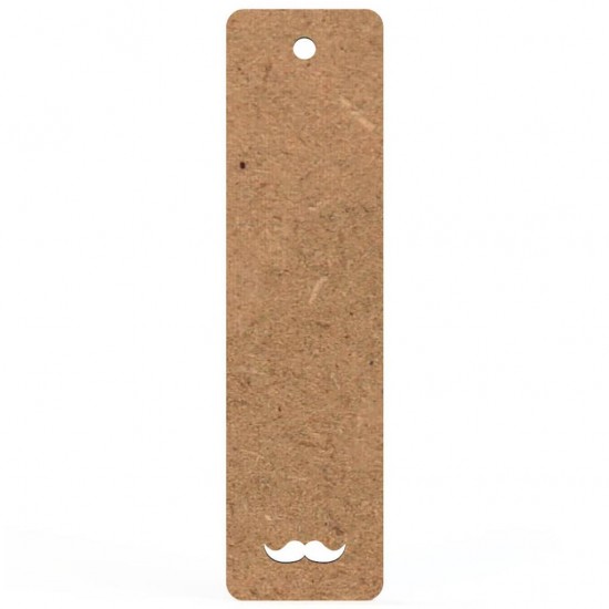 Semn Carte Blank 15x4 cm Mustata Perforata