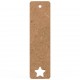 Semn Carte Blank 15x4 cm Stea Perforata