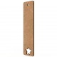 Semn Carte Blank 15x4 cm Stea Perforata
