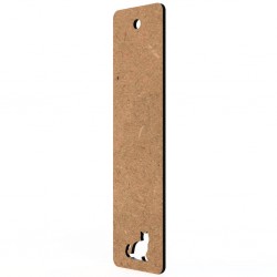 Semn Carte Blank 15x4 cm - Pisica Perforata Semn Carte Blank 15x4 cm - Pisica Perforata