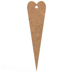 Semn Carte Blank 15x4 cm Inima