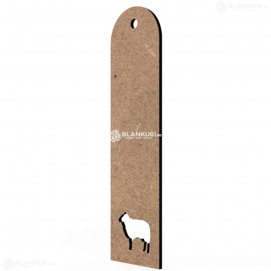 Semn Carte Blank 15x4 cm SC-047