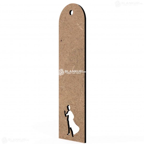 Semn Carte Blank 15x4 cm SC-051