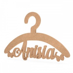 Umeras Blank din MDF pentru Copii - Fluturas - 34x22