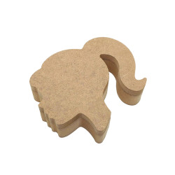 Cutie blank pentru Mot - Cap Papusa - 11x10 cm