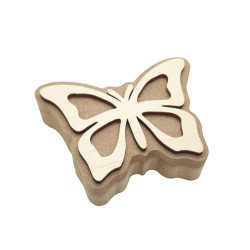 Cutie blank pentru Mot - Fluturas - 11.5x9 cm