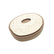 Cutie blank pentru Mot - Gogoasa- 10x7.5 cm