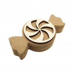 Cutie blank pentru Mot - Bombonica - 13x7 cm