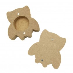 Cutie blank pentru Mot - Bufnita B2 - 10x9.5 cm Cutie blank pentru Mot - Bufnita B2 - 10x9.5 cm