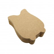 Cutie blank pentru Mot - Bufnita B3 - 10x7.5 cm