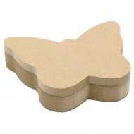 Cutie blank pentru Mot - Fluture - 12x9.5 cm