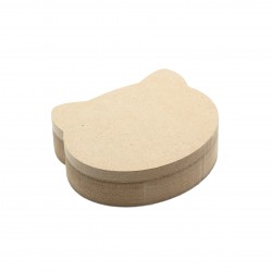 Cutie blank pentru Mot - Pisicuta - 9x7.5 cm