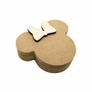 Cutie blank pentru Mot - Lady Soricel - 10x8.5 cm