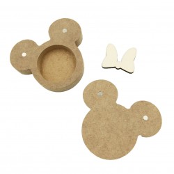 Cutie blank pentru Mot - Lady Soricel - 10x8.5 cm Cutie blank pentru Mot - Lady Soricel - 10x8.5 cm