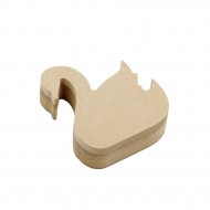 Cutie blank pentru Mot - Lebada - 11x10 cm