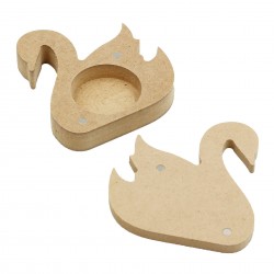 Cutie blank pentru Mot - Lebada - 11x10 cm Cutie blank pentru Mot - Lebada - 11x10 cm