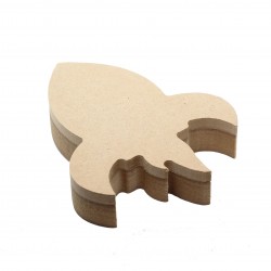 Cutie blank pentru Mot - Racheta - 13.5x11 cm