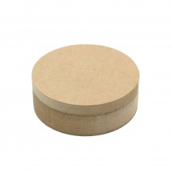 Cutie blank pentru Mot - Rotunda - 7.5x7.5 cm