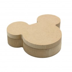 Cutie blank pentru Mot - Soricel - 10x8.5 cm