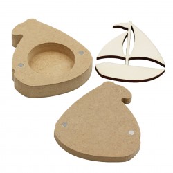 Cutie blank pentru Mot - Barcuta - 11x8.5 cm Cutie blank pentru Mot - Barcuta - 11x8.5 cm