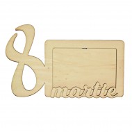 Rama Foto din Lemn - 8 Martie