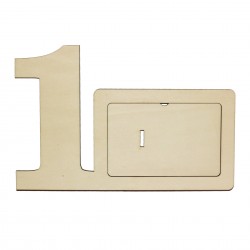 Rama Foto din Lemn 1 An - Blank