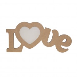 Rama Foto Blank din MDF - Love Rama Foto Blank din MDF - Love