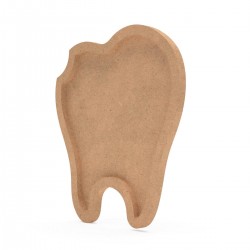 Forma cu Pocket din MDF pentru Muschi sau Licheni - Dinte D2 - 400x358x18 mm