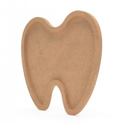 Forma cu Pocket din MDF pentru Muschi sau Licheni - Dinte D2 - 500x562x18 mm