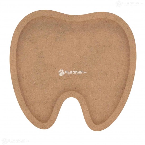 Forma cu Pocket din MDF pentru Muschi sau Licheni - Dinte D2 - 300x287x18 mm