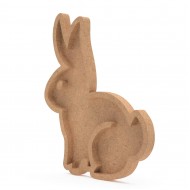 Forma cu Pocket din MDF pentru Muschi sau Licheni - Iepuras - 310x265x18 mm