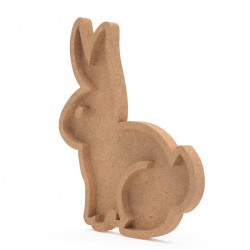 Forma cu Pocket din MDF pentru Muschi sau Licheni - Iepuras - 310x265x18 mm