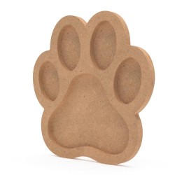 Forma cu Pocket din MDF pentru Muschi sau Licheni - Trifoi - 350x340x18 mm