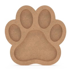 Forma cu Pocket din MDF pentru Muschi sau Licheni - Trifoi - 350x340x18 mm