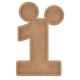 Blank Cifra Unu cu Urechi -Pocket pt Licheni - 40x26x1.8 cm