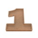Blank Cifra Unu cu Pocket pentru Licheni - Mot - 35x27.5x1.8 cm