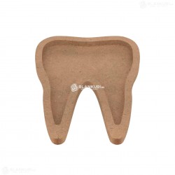 Forma cu Pocket din MDF pentru Muschi sau Licheni - Dinte - 300x230x18 mm