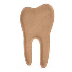 Forma cu Pocket din MDF pentru Muschi sau Licheni - Dinte D2 - 500x378x18 mm