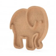 Forma cu Pocket din MDF pentru Muschi sau Licheni - Elefant - 300x250x18 mm