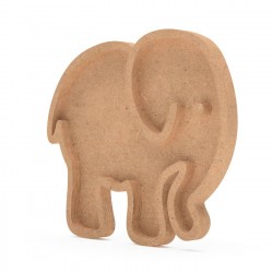 Forma cu Pocket din MDF pentru Muschi sau Licheni - Elefant - 300x250x18 mm
