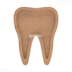 Forma cu Pocket din MDF pentru Muschi sau Licheni - Dinte - 500x380x18 mm