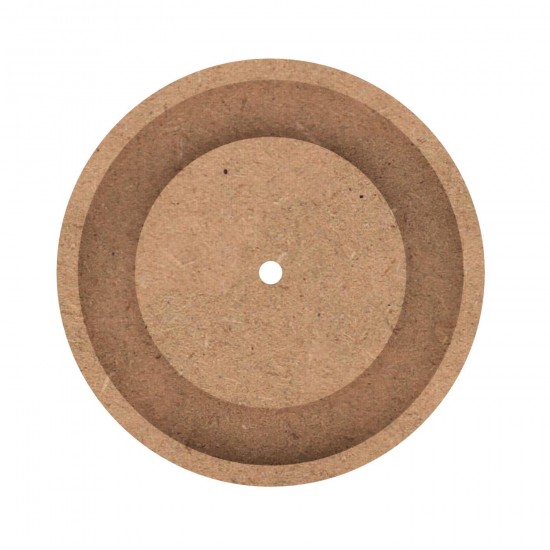 Forma cu Pocket din MDF pentru Muschi sau Licheni - Cadran Ceas - 150x150x18 mm