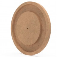 Forma cu Pocket din MDF pentru Muschi sau Licheni - Cadran Ceas - 300x300x18 mm