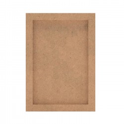 Forma cu Pocket din MDF pentru Muschi sau Licheni - Rama Tablou - 350x250x18 mm