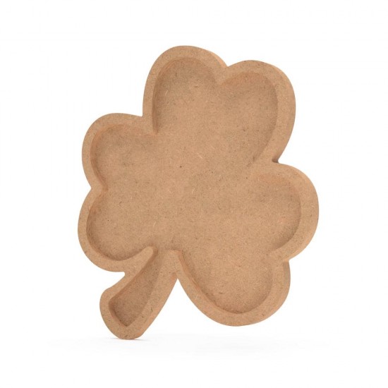 Forma cu Pocket din MDF pentru Muschi sau Licheni - Trifoi - 380x350x18 mm