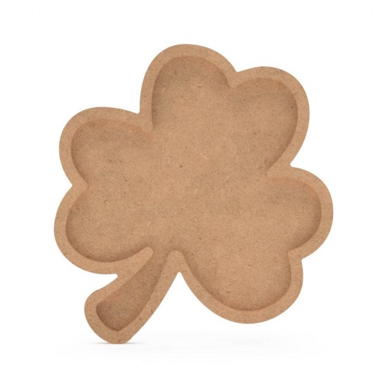 Forma cu Pocket din MDF pentru Muschi sau Licheni - Trifoi - 380x350x18 mm