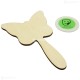 Oglinda Blank din Placaj - Fluture - 15.5x10 cm