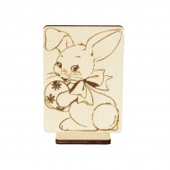 Baza Blank pentru Colorat - Iepuras FC001 - 100x75 mm