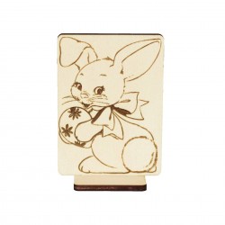 Baza Blank pentru Colorat - Iepuras FC001 - 100x75 mm Baza Blank pentru Colorat - Iepuras FC001 - 100x75 mm